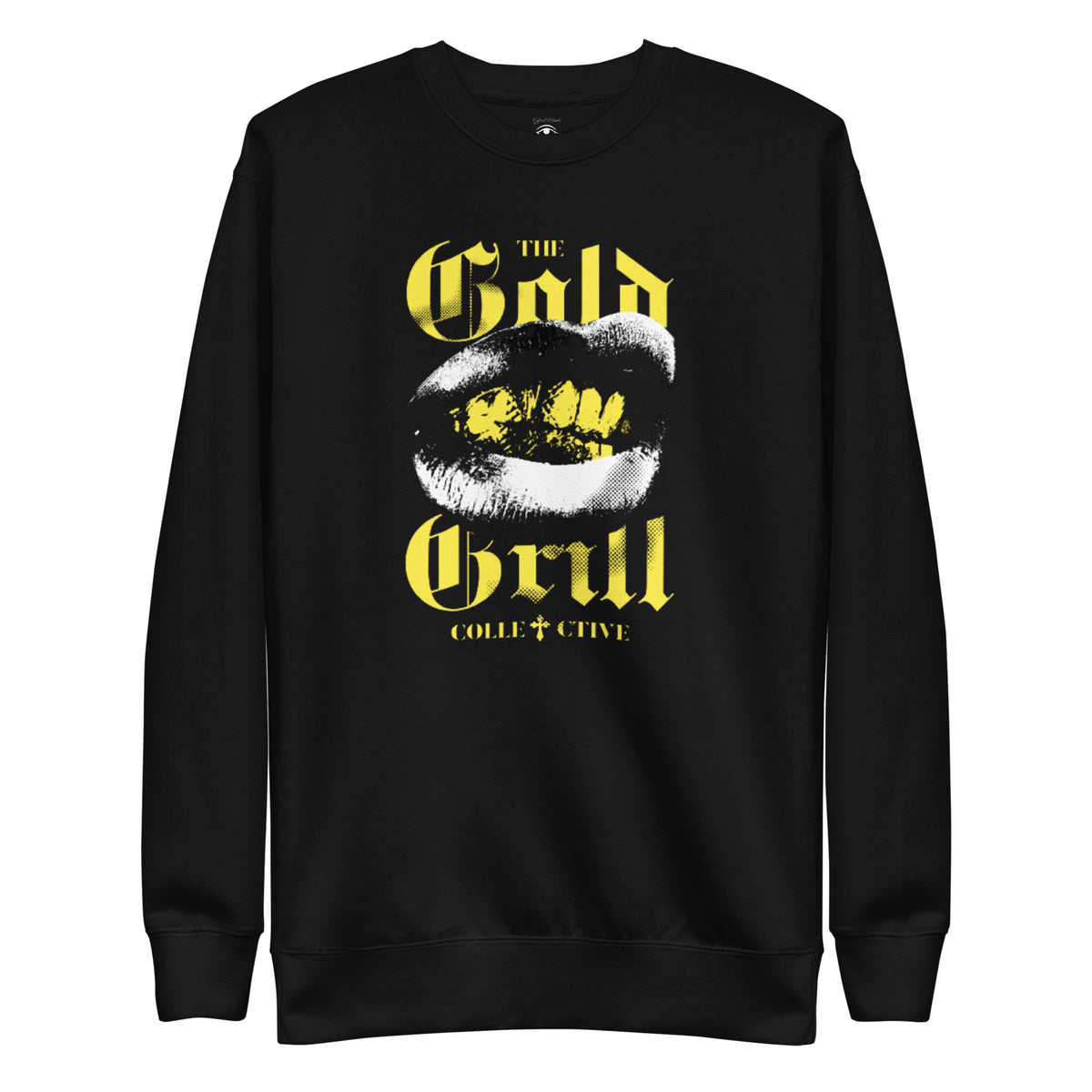 Gold Grill Premium Sweatshirt — Black