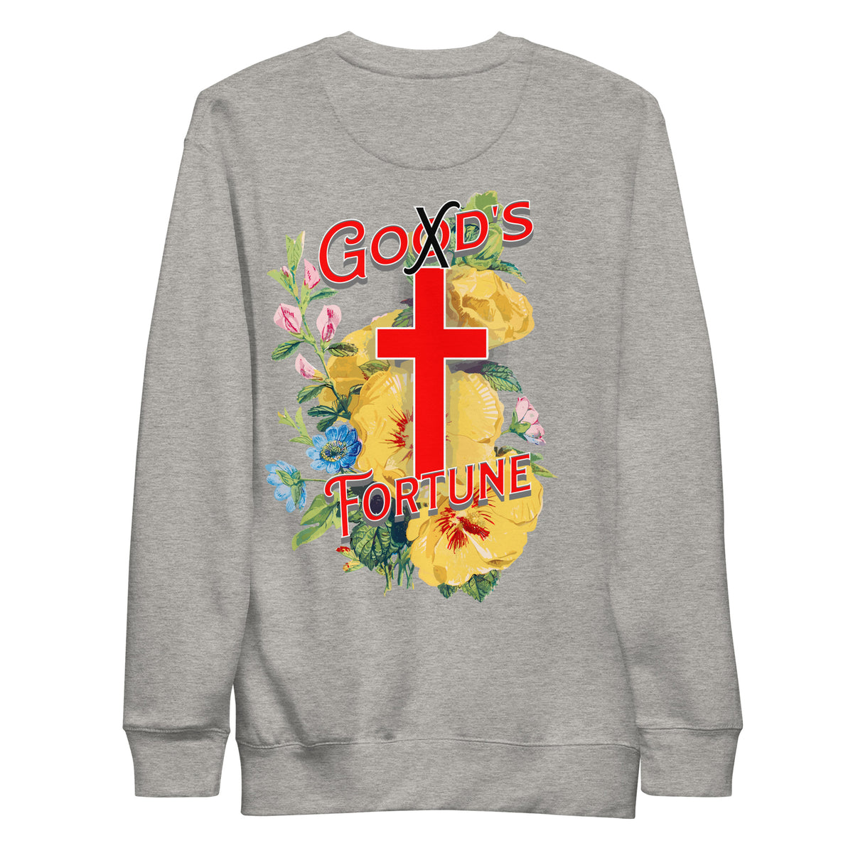 God's Fortune Sweatshirt — Carbon Grey