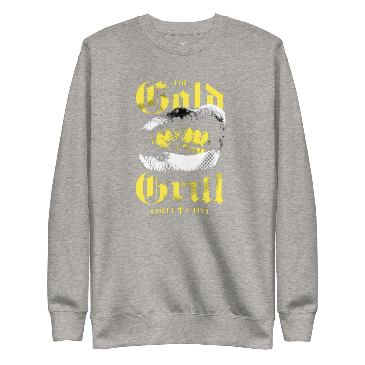 Gold Grill Premium Sweatshirt — Carbon Grey