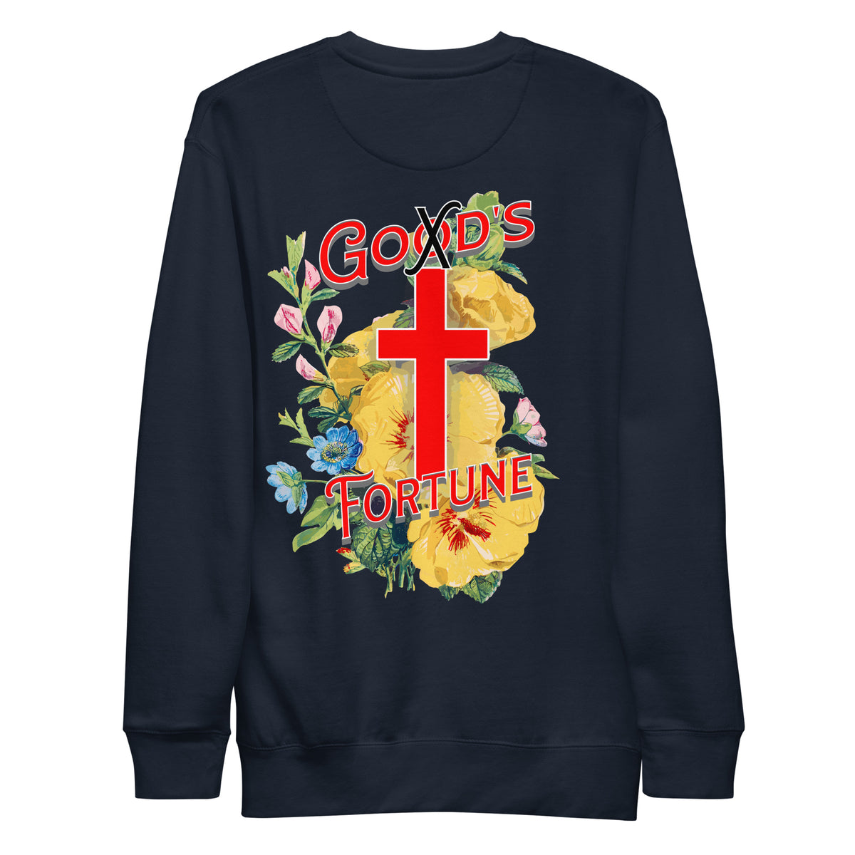God's Fortune Sweatshirt — Navy Blazer