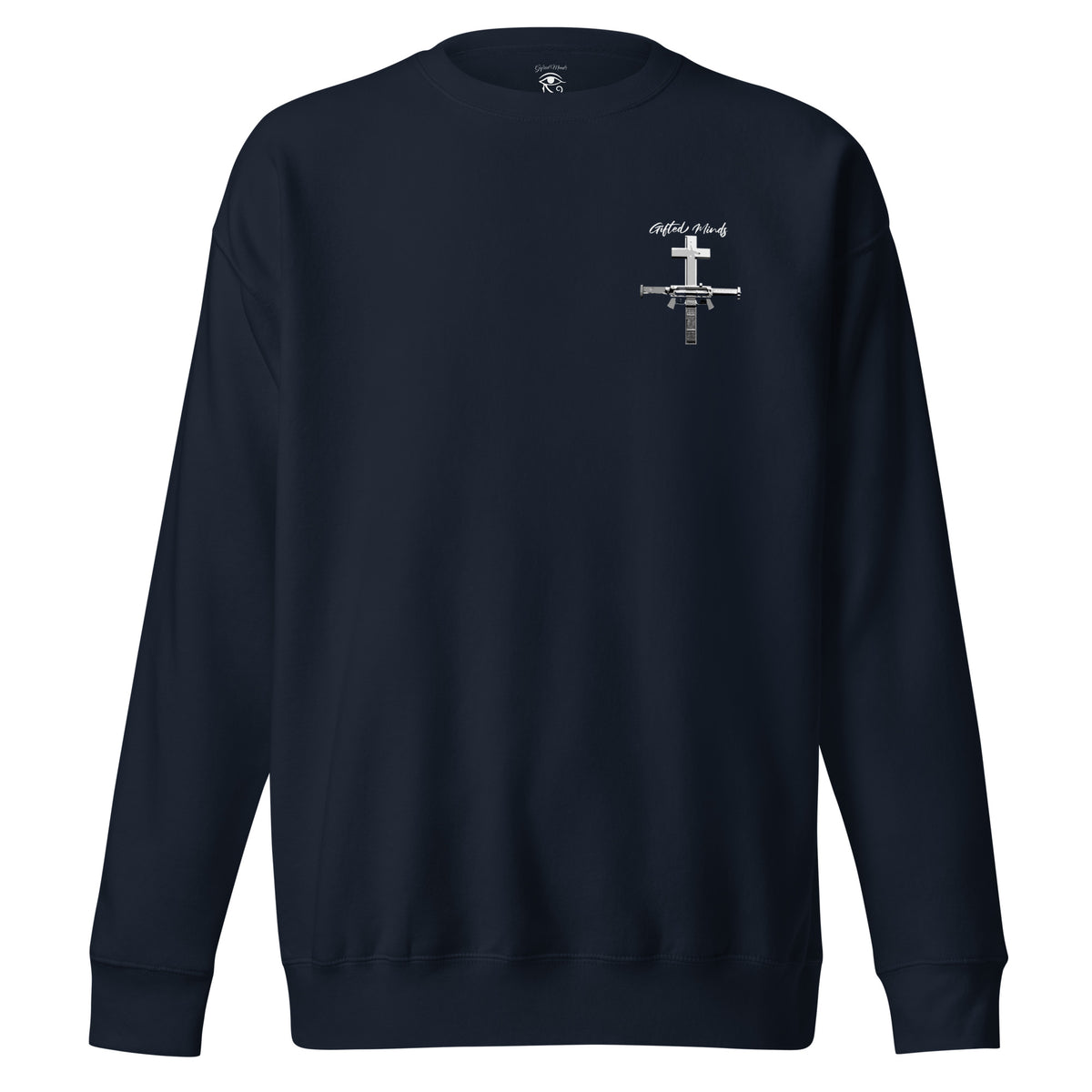 Only God Can Judge Me Sweatshirt — Navy Blazer