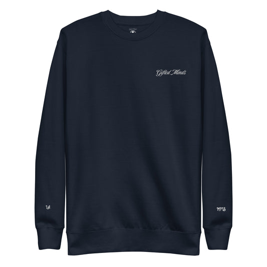 Gifted Minds Stitched Embroidery Sweatshirt - GFTD MNDS