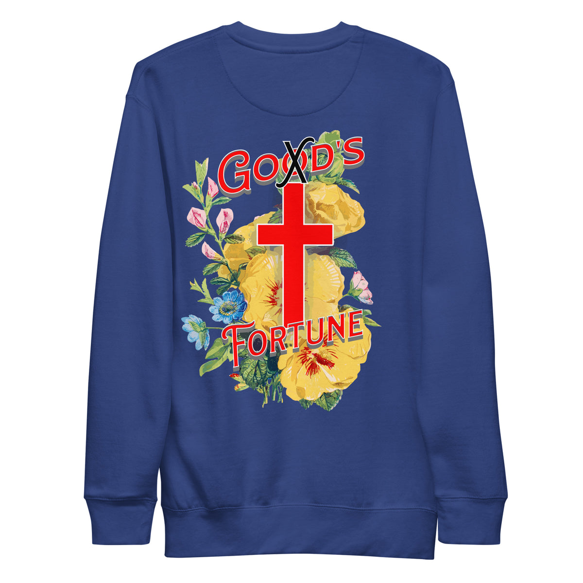 God's Fortune Sweatshirt — Team Royal