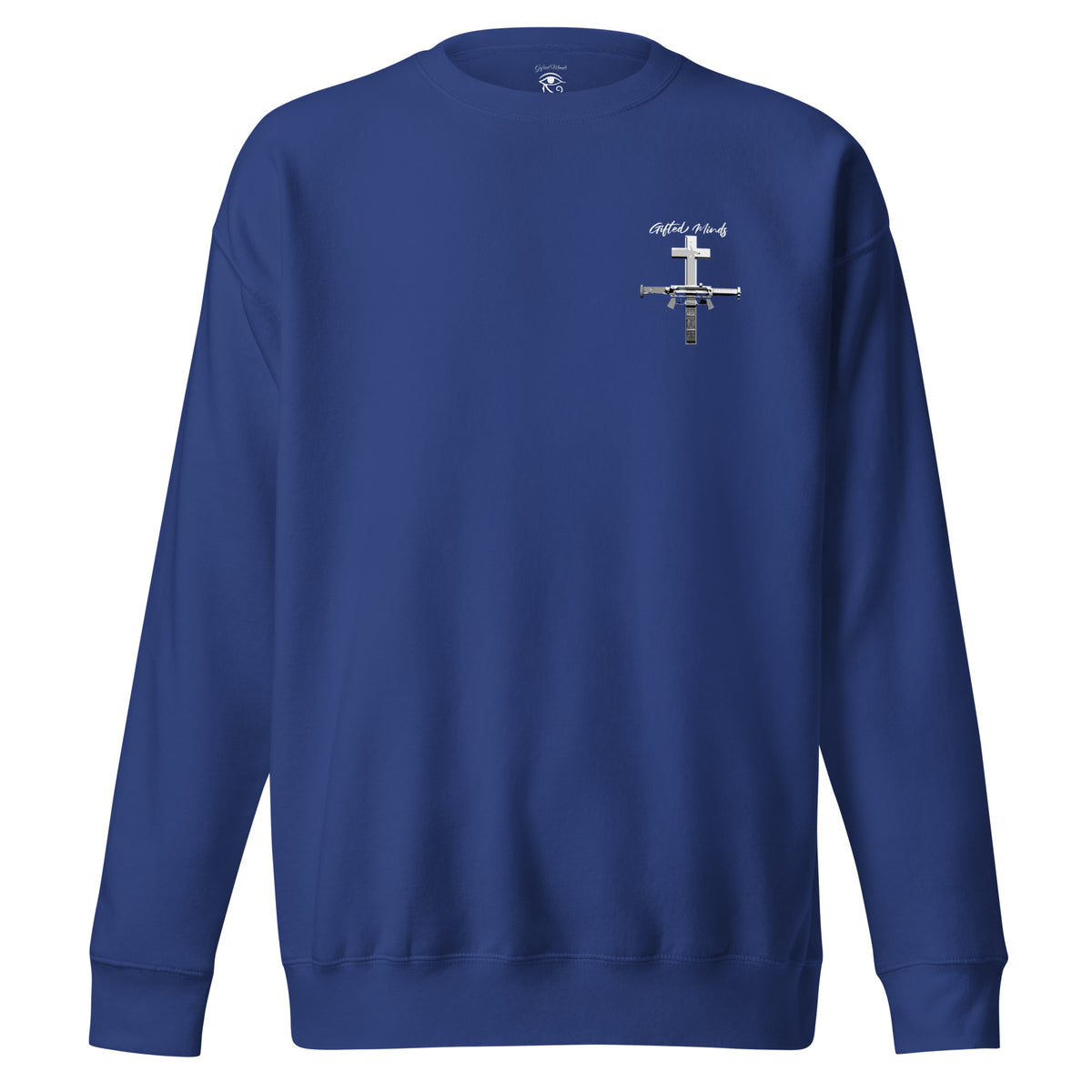 Only God Can Judge Me Sweatshirt — Team Royal