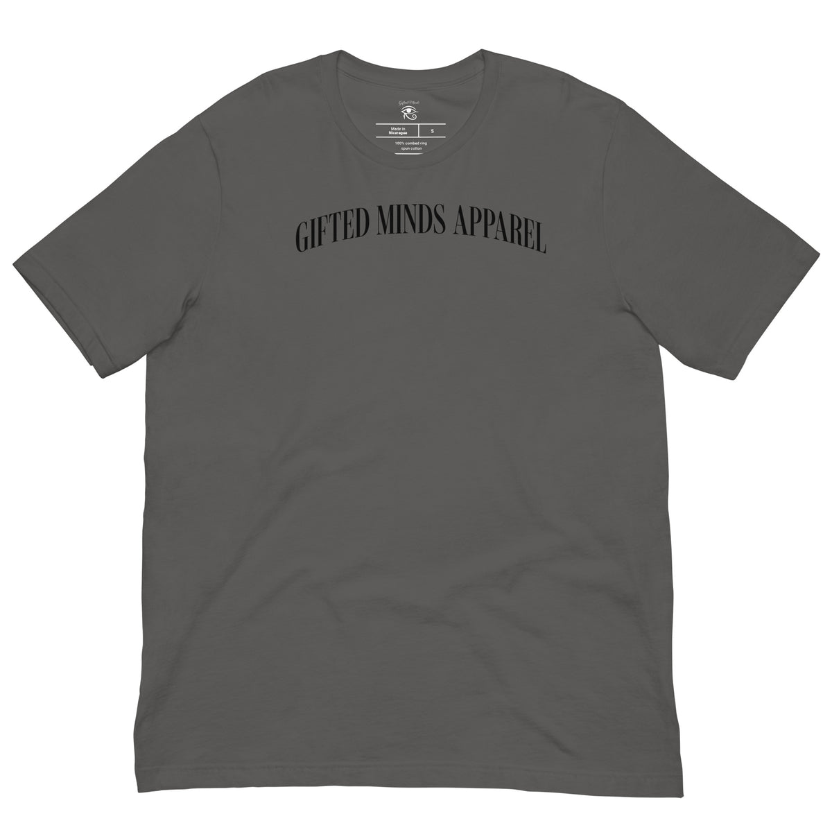 Gifted Minds Apparel Arched T-shirt — Asphalt
