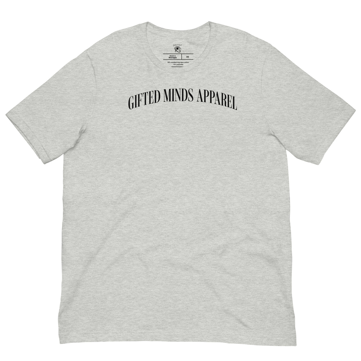Gifted Minds Apparel Arched T-shirt — Athletic Heather