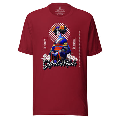 Japanese Geisha T-shirt - GFTD MNDS