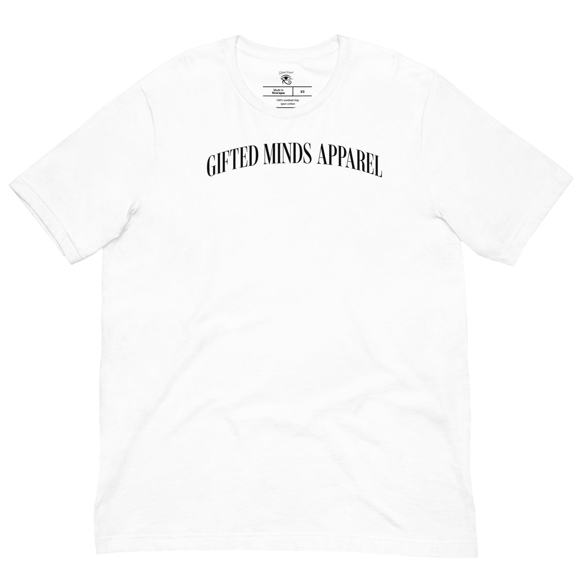 Gifted Minds Apparel Arched T-shirt — White
