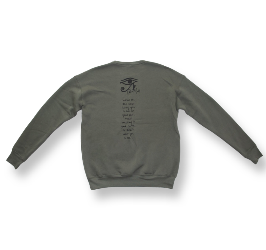 GFTD MNDS Military Green Drop Shoulder Sweatshirt - GFTD MNDS