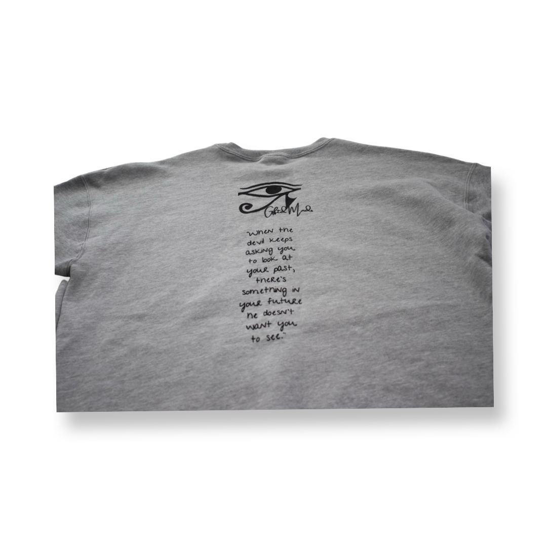 GFTD MNDS Grey Drop Shoulder Sweatshirt - GFTD MNDS