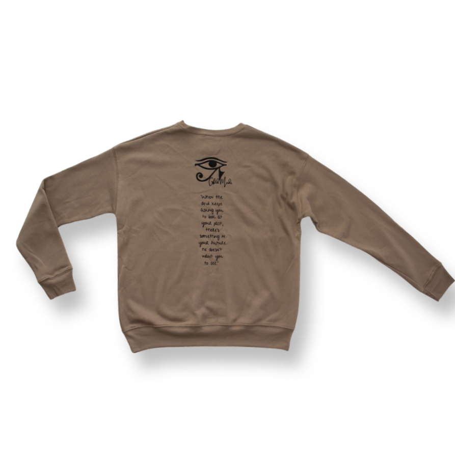 GFTD MNDS Tan Drop Shoulder Sweatshirt - GFTD MNDS